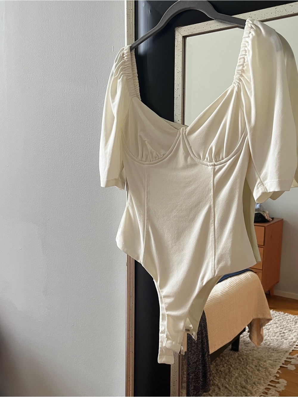 ASTR the Label Ivory bodysuit